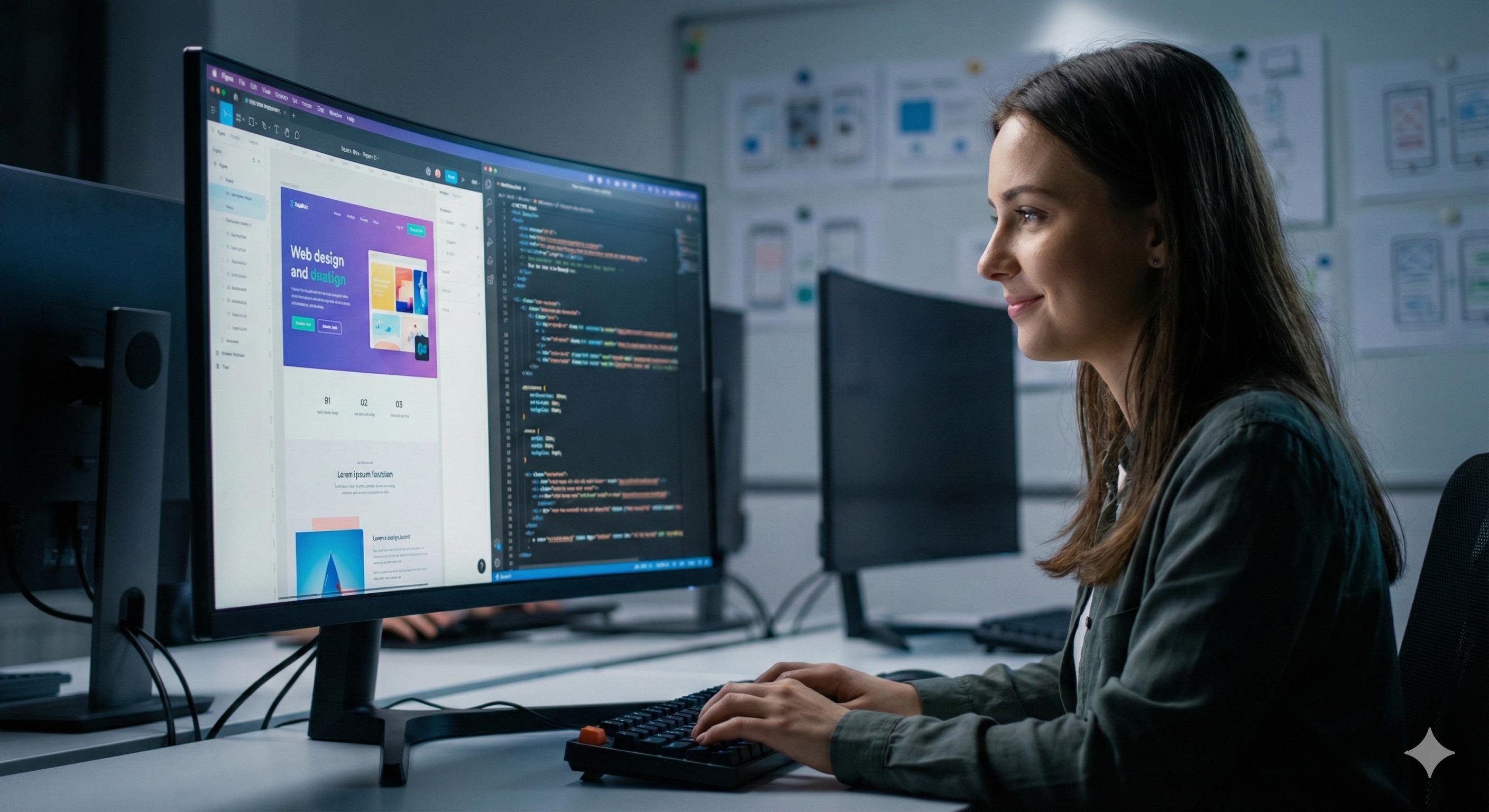 Student aan het werk